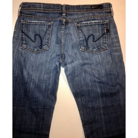 Citizens Of Humanity Blue Flare Jeans - Picture 2 of 9